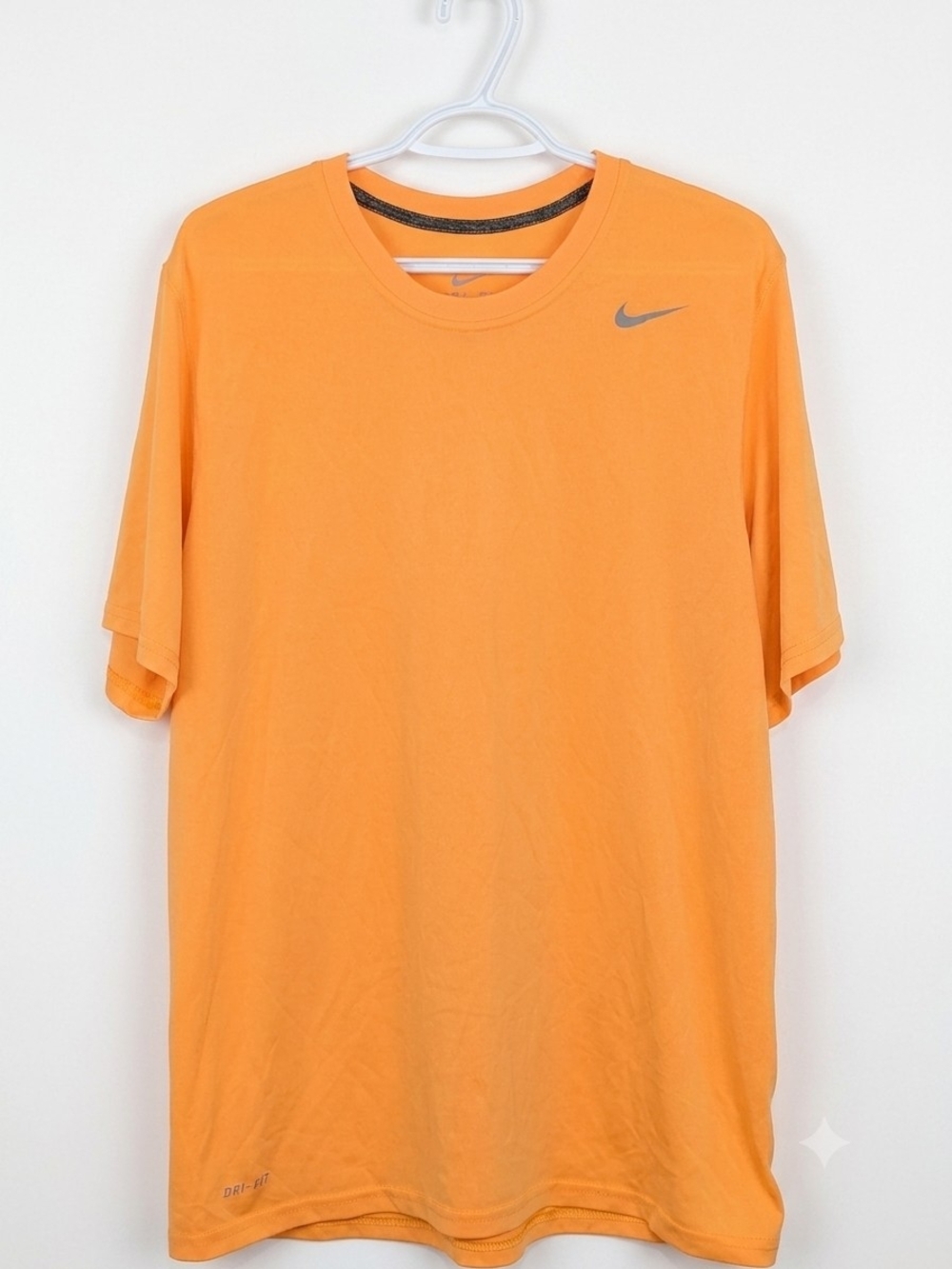 Nike Dri-FIT Athletic T-Shirt Bright Orange (Fits XL)